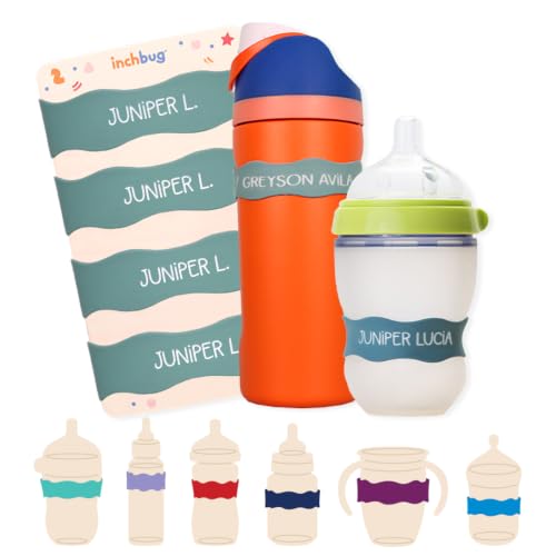 Orbit Labels Silicone Bottle Bands (4 Count)