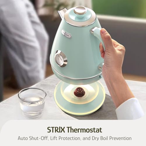 Retro Electric Kettle (Mint Green)