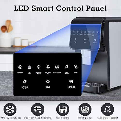 Nugget Ice Maker Machine 80LB (80Lbs/24H / Nugget Ice Maker)