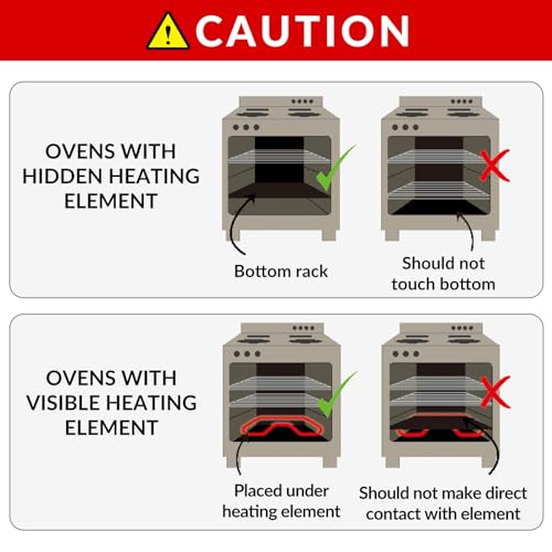 Oven Liners for Bottom of Electric Gas Oven
