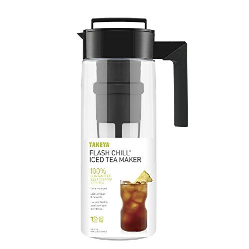 Flash Chill Iced Tea Maker (Black / 2 Quart)