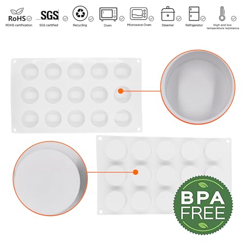 Cylinder Silicone Mold for Baking Mousse Cake