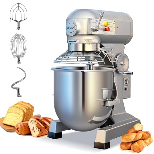 20Qt Commercial Food Mixer with Timing Function (20Quart)