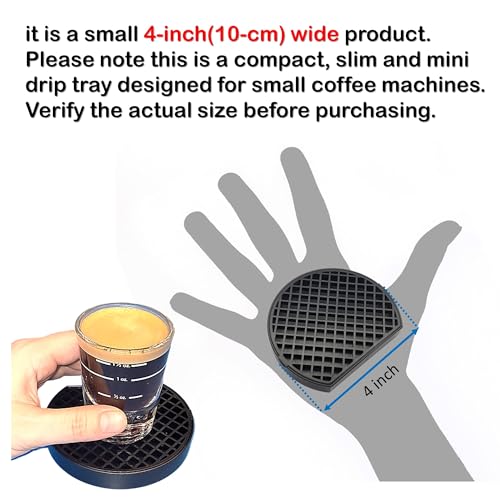 4" Coffee Drip Catcher Tray for Nespresso & Espresso Machines