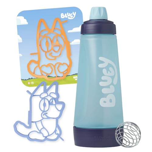 Bluey Pancake Batter Mixer Art Kit (Bluey / 4.5 Cups / Pancake Art Kit)