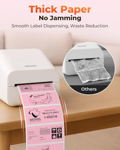 4x2 Thermal Labels (Pink / 4x2")