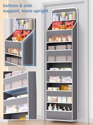 Over Door Hanging Organizer (Grey / 1 pack)