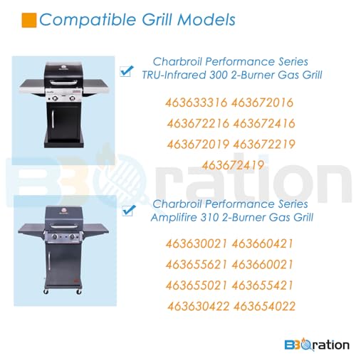 17" Grill Grate for Charbroil Performance TRU (2-Pack SS)