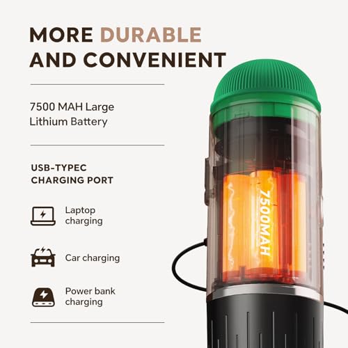 2-in-1 Portable Espresso Maker For Nespresso Pod＆Ground,Green (Green)