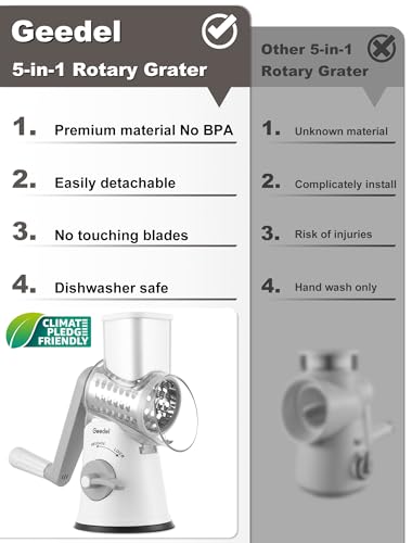 Rotary Cheese Grater Hand Crank