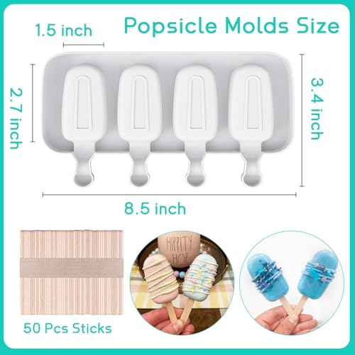 Popsicle Molds Set of 2 (Clear)