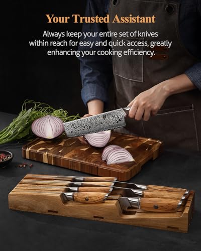 In drawer Knife Block (7-Slot)