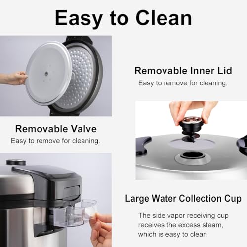 Commercial Rice Cooker 35 Cups Uncooked (Oversize)