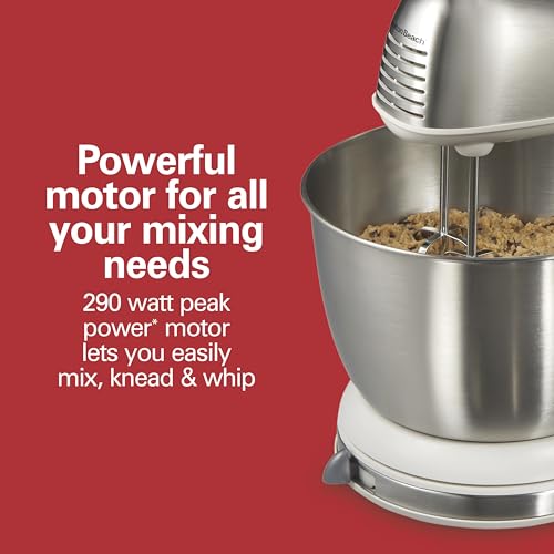 Classic Stand and Hand Mixer (White / 290 Watts Peak Power)