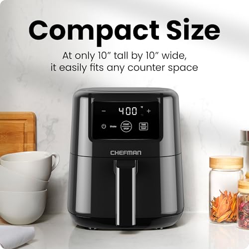 2 Qt Mini Air Fryer (2 Quart / Black)