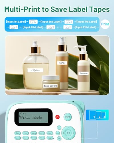 Label Makers Label Maker with Different Fonts (Green Label Maker)