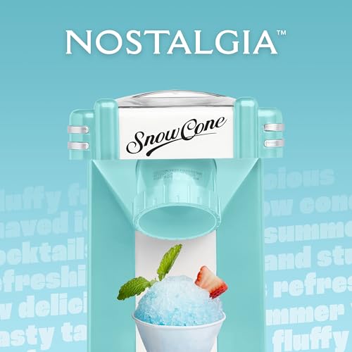 Retro Snow Cone Machine (Single Serve / Aqua)