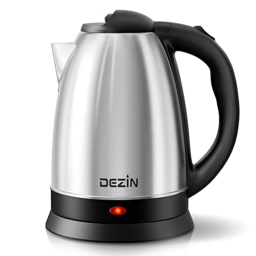 2L Electric Kettle (Black Silver)