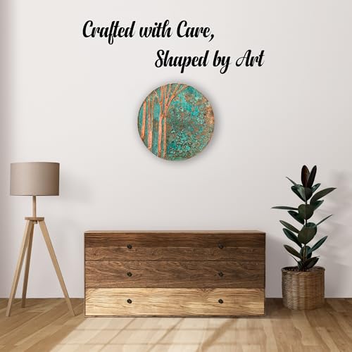 Handmade Copper Wall Art for Home (Tree of Life / 9.8"L x 13.8"W)