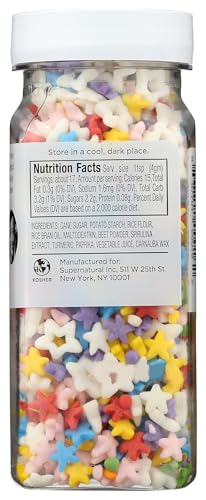 Rainbow Starfetti Sprinkles (3 Ounce)