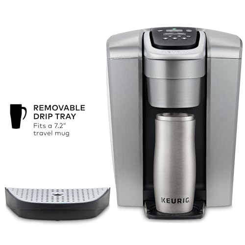 K Elite Single Serve K (Brushed Silver)