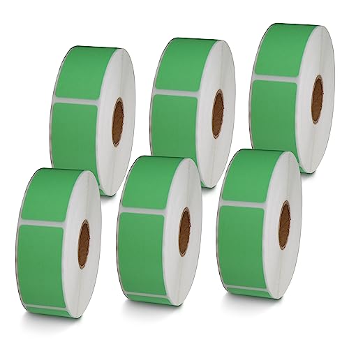 1" x 2" 25 mm x 51 mm (1 in x 2 in / Green)