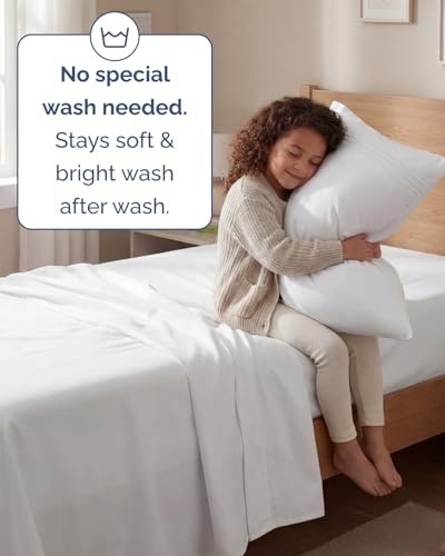 Twin Size 3 Piece Sheet Set (01 - White / Twin)