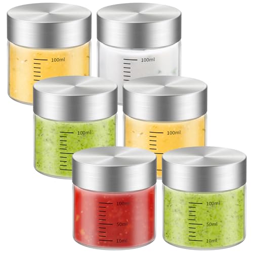 4 Oz Glass Jar with Lid