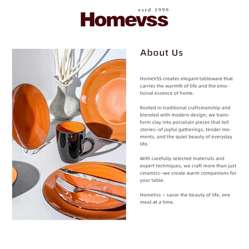 Stoneware Sonoma 16pc Dinnerware Set (16pc Set / Orange)