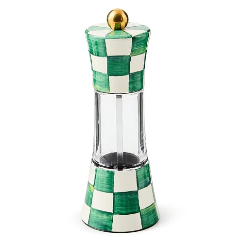 Enamel Grinder (Emerald Check)