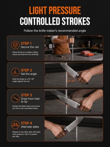 13 Inch Honing Steel for Knives