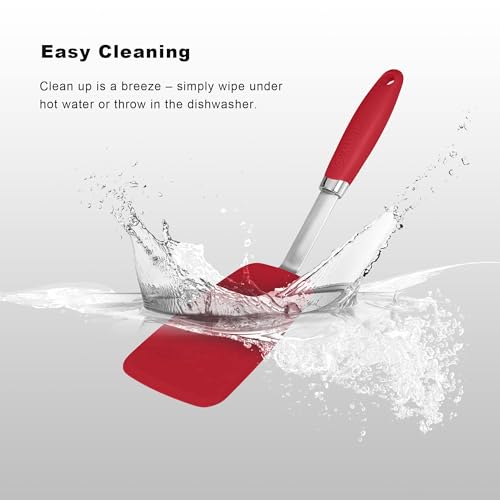 5 Piece Silicone Spatulas Set with Tongs (5 Count)