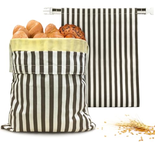 Beeswax Bread Bags 2 Pack (Brown)