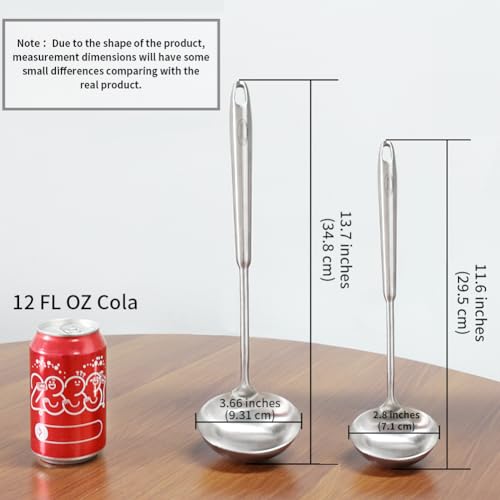 Newness 2 Pack Soup Ladle (Sliver)
