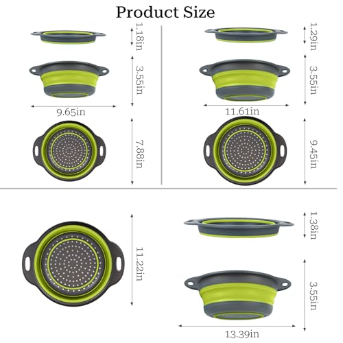 Collapsible Colander 3 (3 Count)