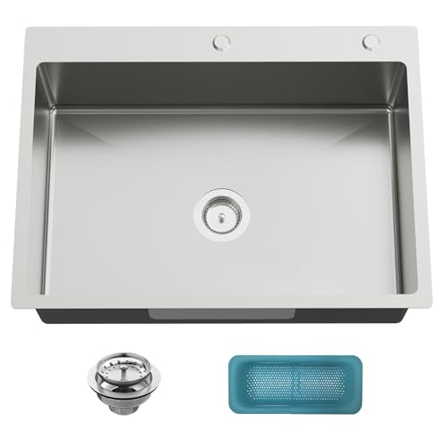 30x22In Drop In Kitchen Sink (30x22 Stainless)