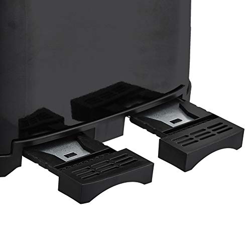 4 Slice Toaster with 4 Slots (Black / 4 Slice / Toaster)