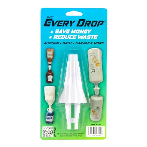 Last Drop Universal Bottle Emptying Kit Transfer Connector for Soap
