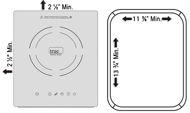 TI 1B 12 inch Built (Cooktop)