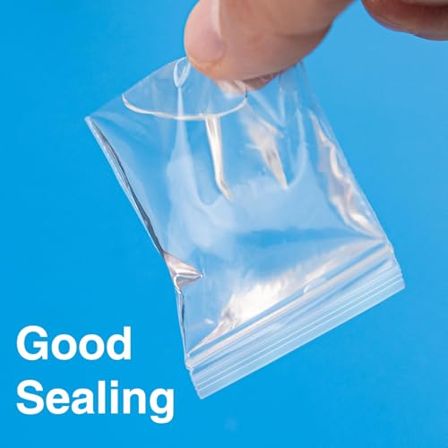 200Pcs 2" x 2" Plastic Zip Bags (200 Count)