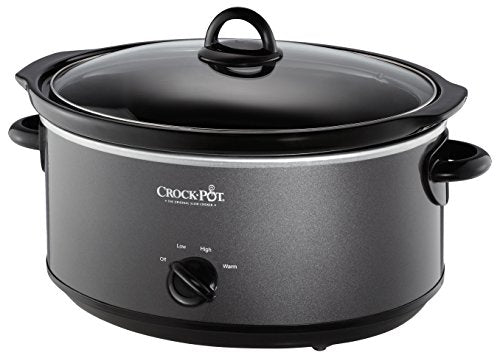 7 Quart Manual Slow Cooker (7-Quart / Charcoal)