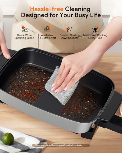Medley XL Digital Electric Skillet (Cool Gray)