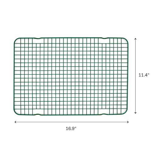 Non Stick Wire Cooling Rack (Big Chill (16.9" x 11.4") / Broccoli)