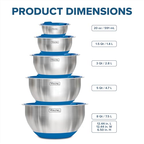 Mixing Bowls Set (Blue)