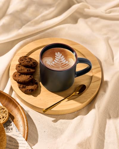 Coffee Mugs Set of 8 (Matte Black / 8pcs)