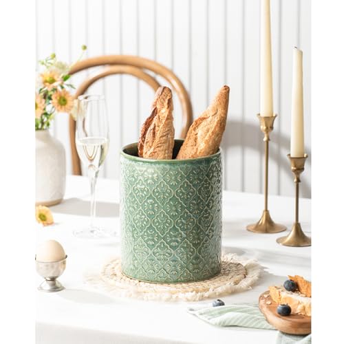 Kitchen Utensil Holder (Forest Green)