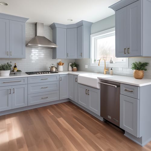 Wall Mounted Cabinet (Grey / 36" W x 12" D x 30" H)