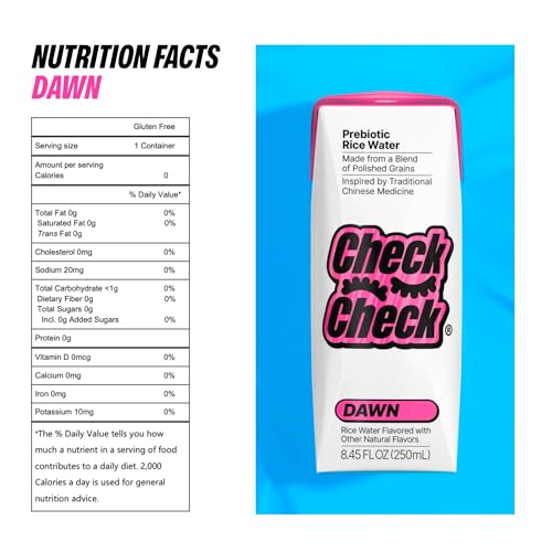 CheckCheck Prebiotic Rice Water (101.36 Fl Oz)
