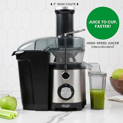 Centrifugal Juicer with 3 (Black)