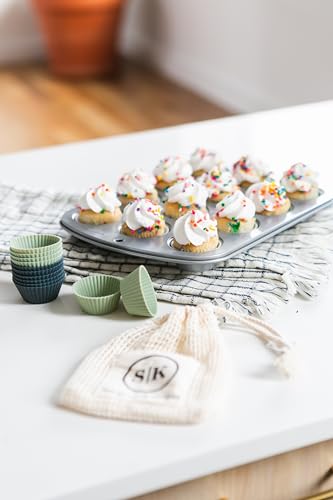 Reusable Silicone Baking Cups Gift Set Bundle (Gift Set)